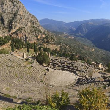 Ancient Grecian amphitheater