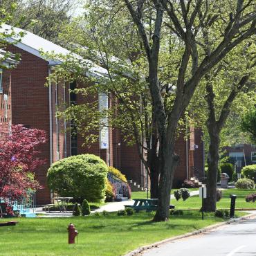 Fraternity and sorority housing row