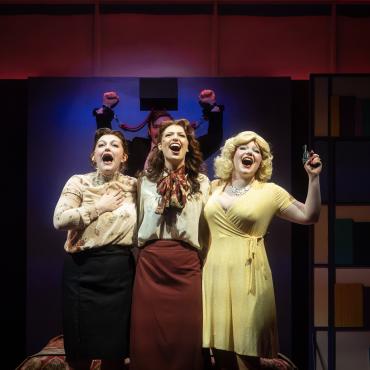 Production Photo from 9 to 5 The Musical. 
