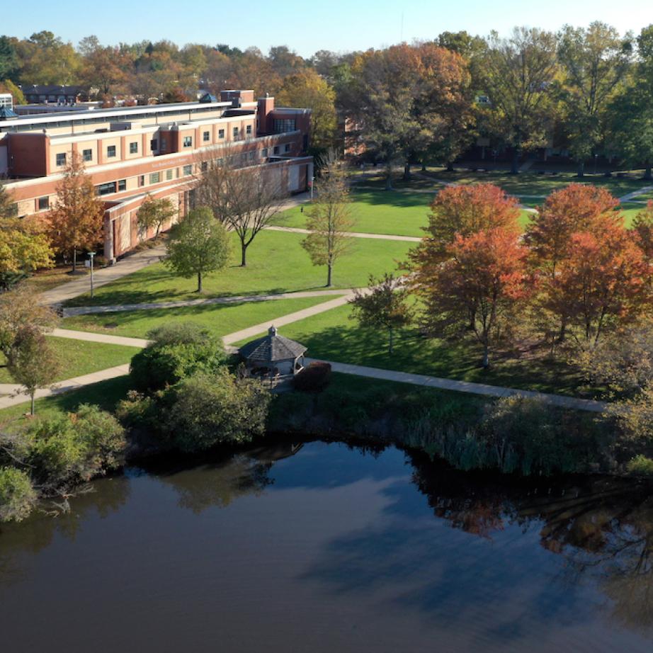 campus in the fall