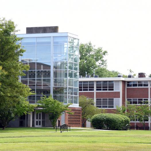 Exterior shot of the Science and Technology Center