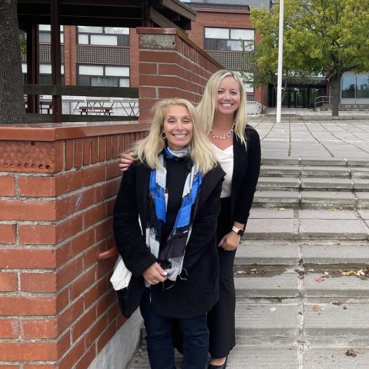 Dr. Diane Casale-Giannola and Kimbery Algeo